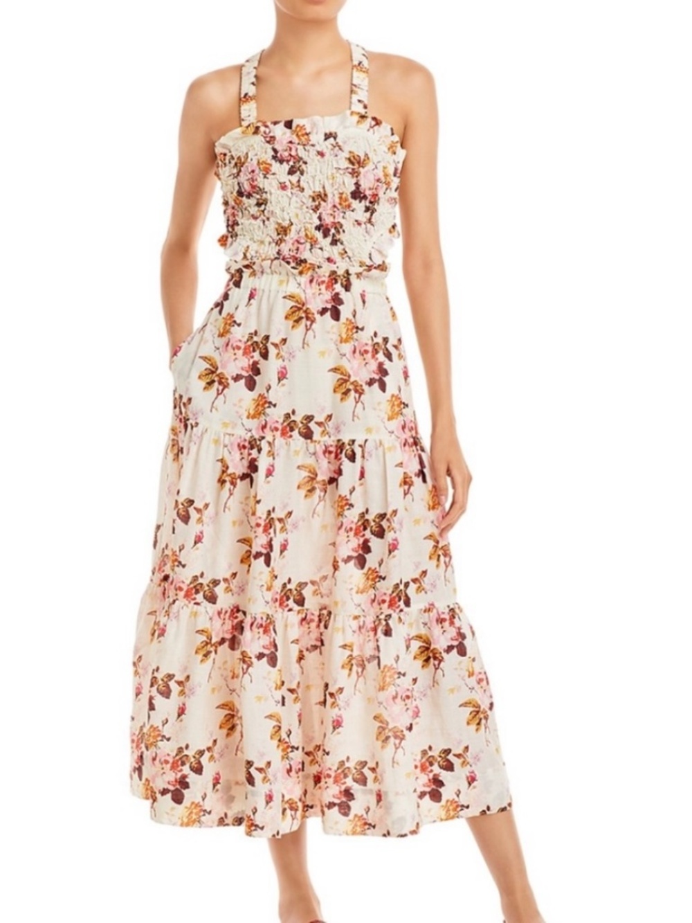 Sea of New York apron dress